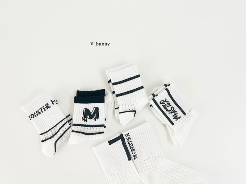 V Bunny - Korean Children Fashion - #magicofchildhood - Master Socks Set