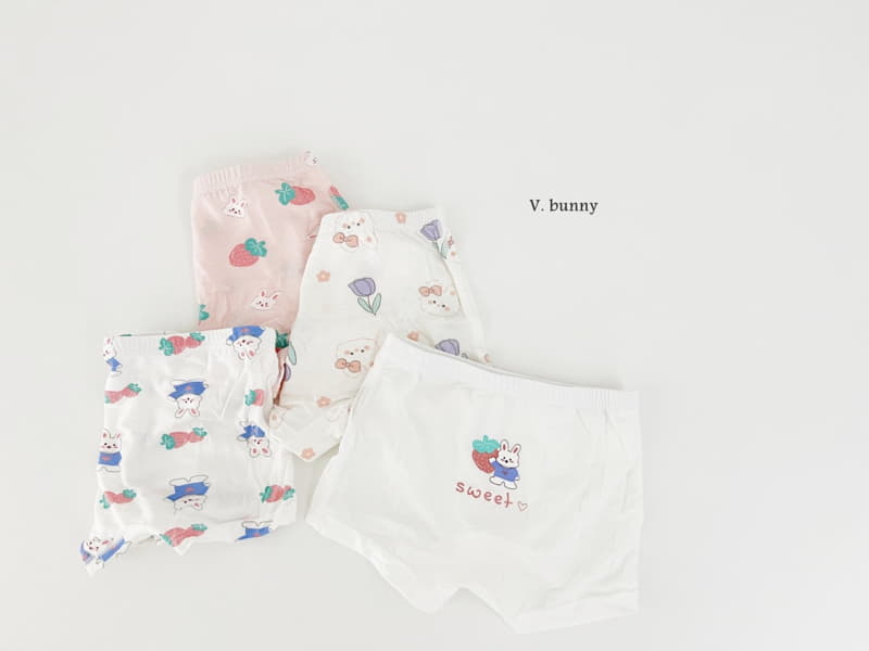 V Bunny - Korean Children Fashion - #minifashionista - Hi Bae Underwear Set Girl - 10