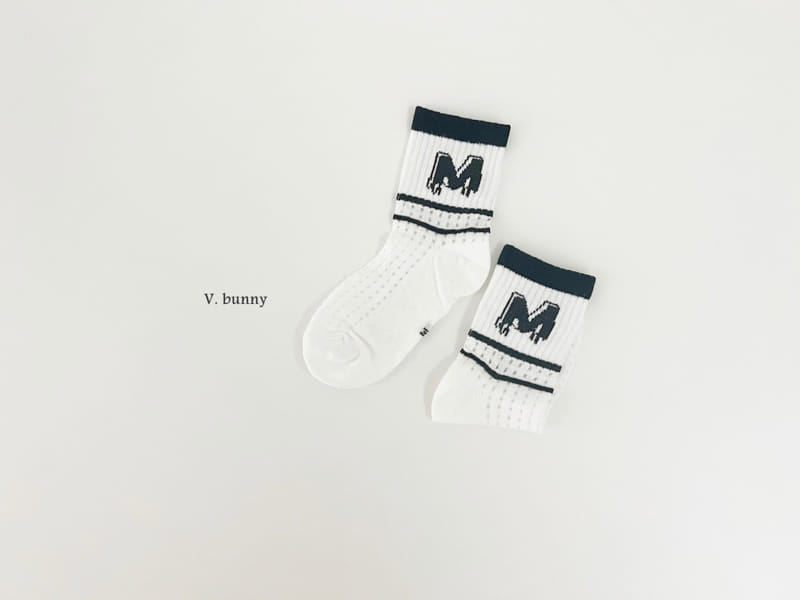 V Bunny - Korean Children Fashion - #prettylittlegirls - Master Socks Set - 3