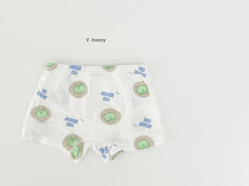 V Bunny - Korean Children Fashion - #prettylittlegirls - Frog Underwear Set Boy - 5