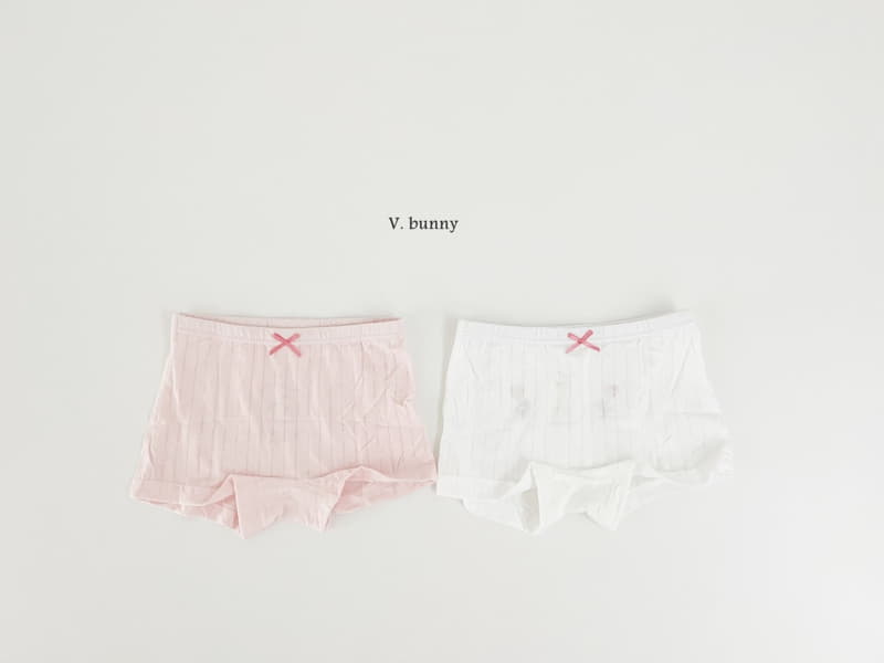 V Bunny - Korean Children Fashion - #toddlerclothing - Push Underwear Set Girl - 12