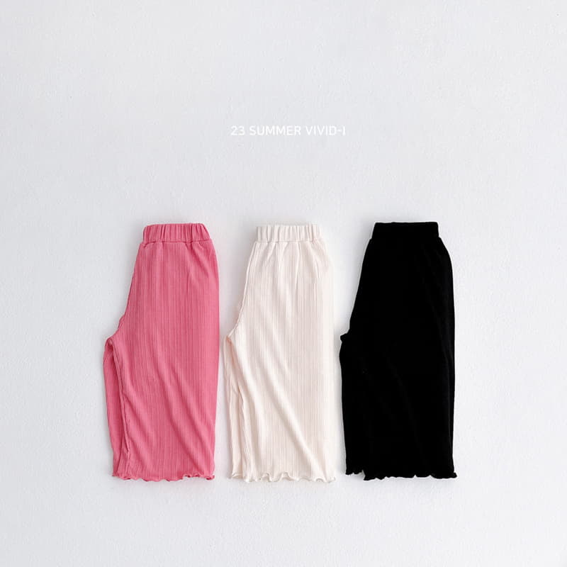 Vivid I - Korean Children Fashion - #Kfashion4kids - Wide Pants