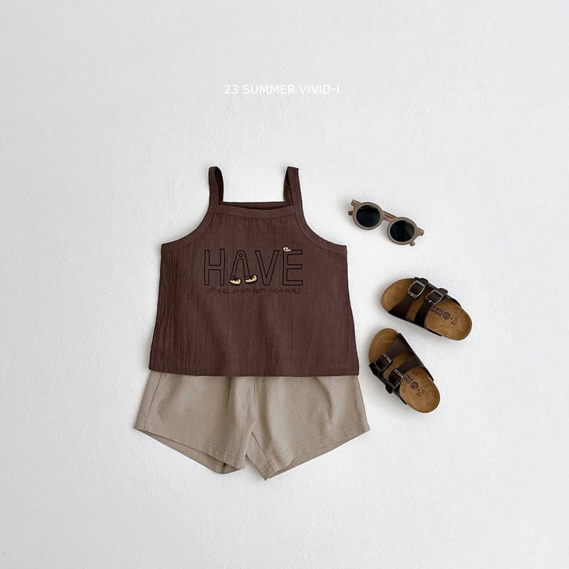 Vivid I - Korean Children Fashion - #Kfashion4kids - Have Linen Sleeveless - 8