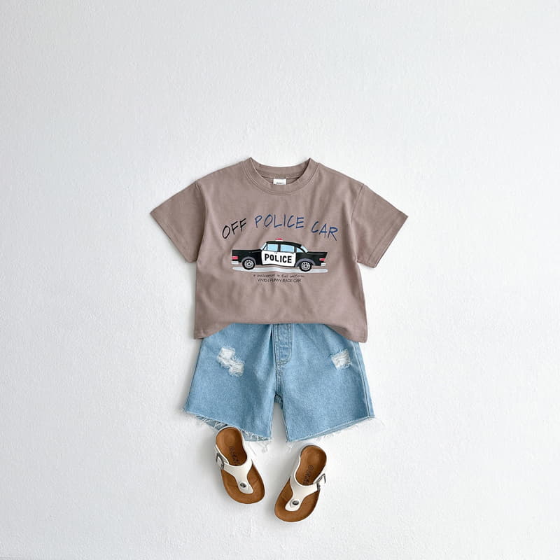 Vivid I - Korean Children Fashion - #childofig - Car Tee - 7