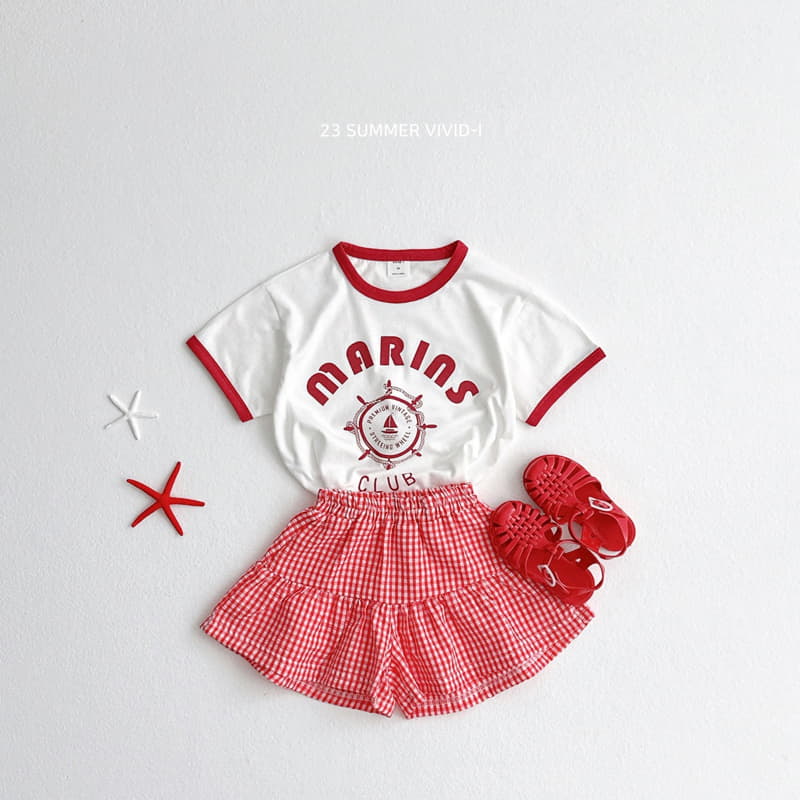 Vivid I - Korean Children Fashion - #childofig - Marin Piping Tee - 5