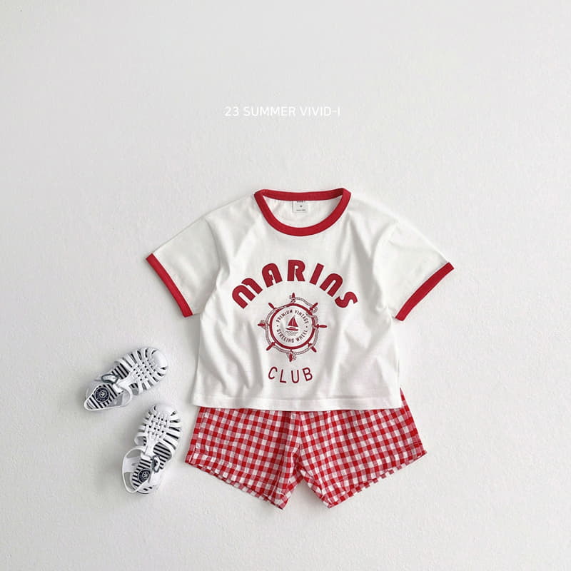 Vivid I - Korean Children Fashion - #childofig - Marin Piping Tee - 6