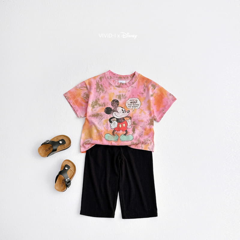 Vivid I - Korean Children Fashion - #childofig - M Water Paint Top Bottom Set - 7