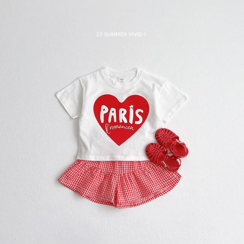 Vivid I - Korean Children Fashion - #childrensboutique - Paris Heart Tee - 5