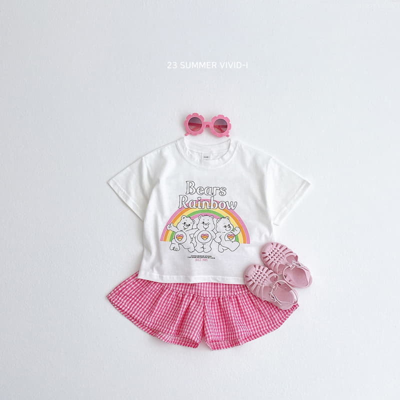 Vivid I - Korean Children Fashion - #childrensboutique - Rainbow Bear Tee - 4