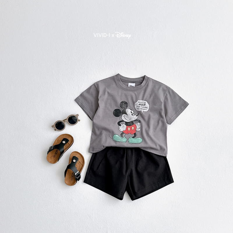 Vivid I - Korean Children Fashion - #designkidswear - M Vintage Short Sleeves Tee - 8