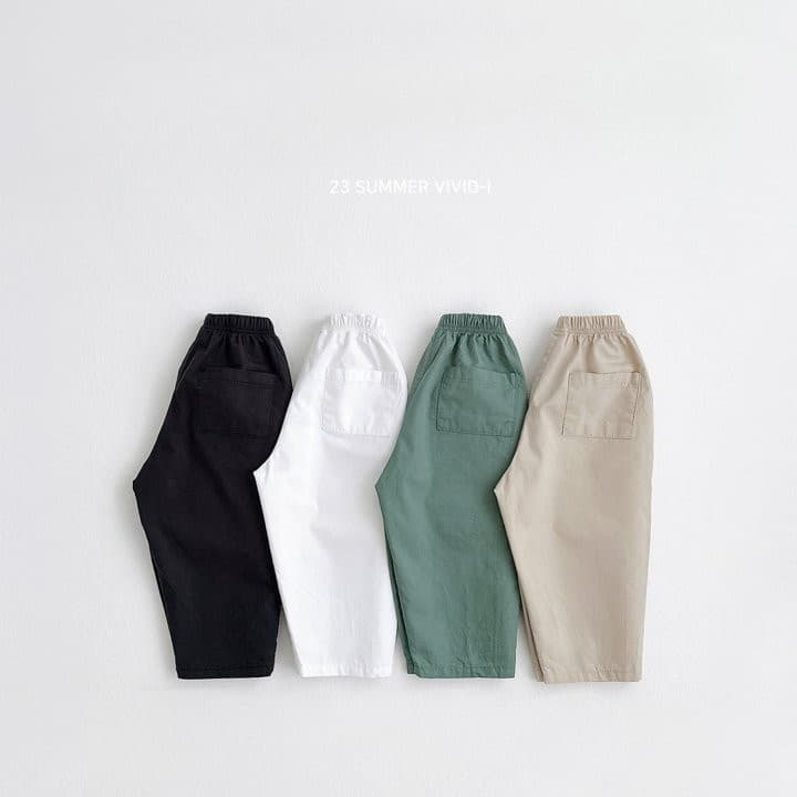 Vivid I - Korean Children Fashion - #designkidswear - Summer Daily Pants