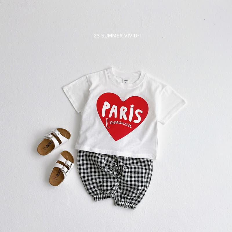 Vivid I - Korean Children Fashion - #discoveringself - Paris Heart Tee - 7