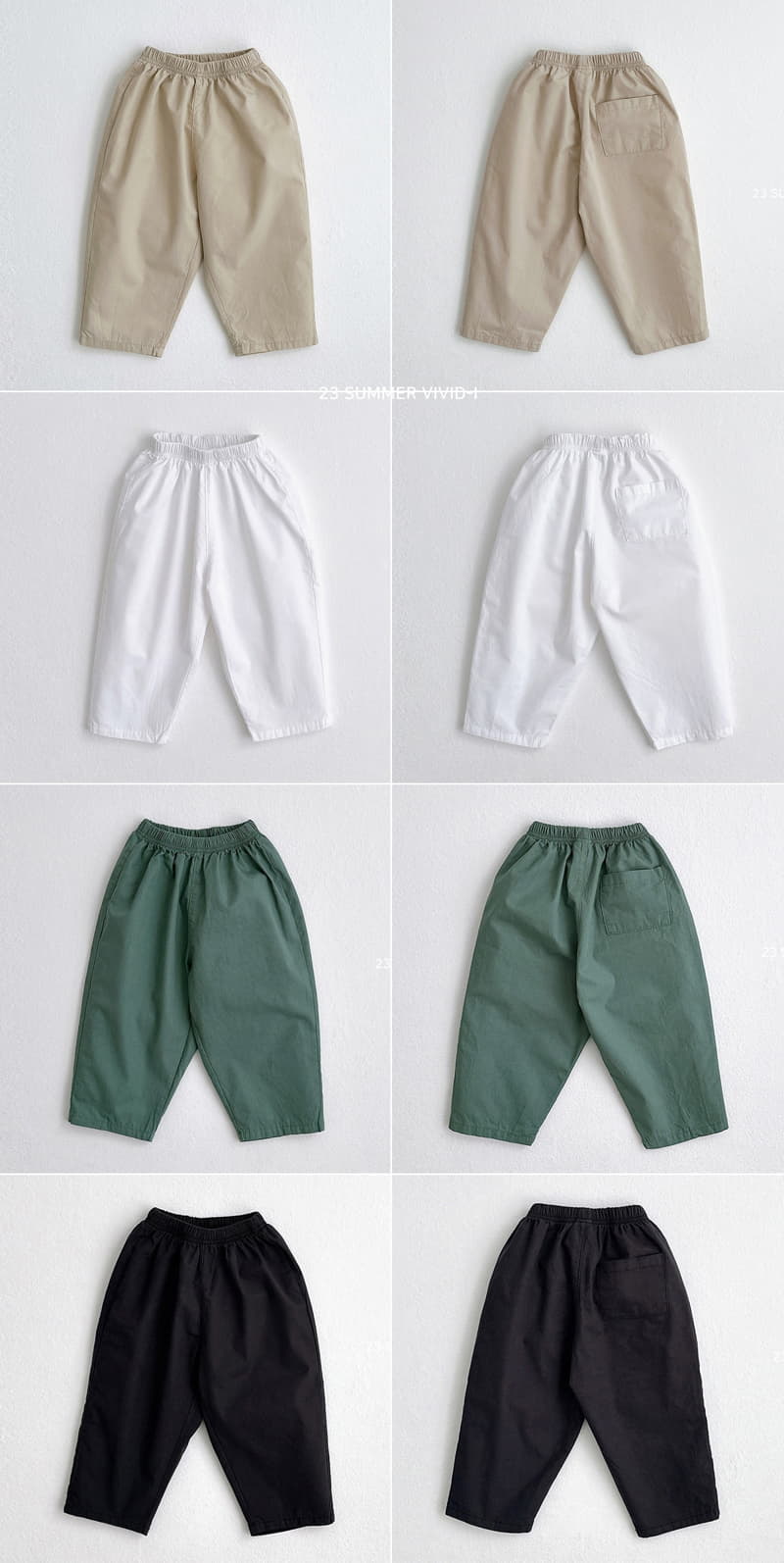 Vivid I - Korean Children Fashion - #discoveringself - Summer Daily Pants - 2