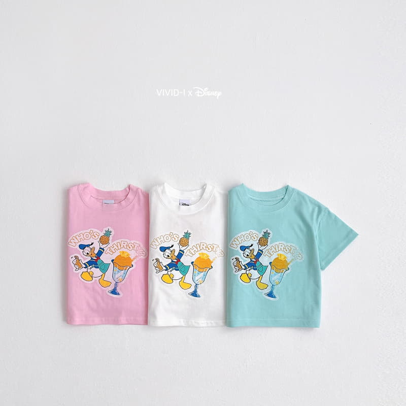 Vivid I - Korean Children Fashion - #fashionkids - Donald Slush Tee - 2