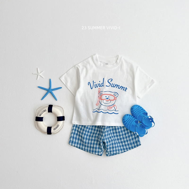 Vivid I - Korean Children Fashion - #fashionkids - Jamsu Bear Tee - 4