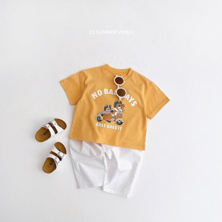 Vivid I - Korean Children Fashion - #fashionkids - Summer Daily Pants - 4