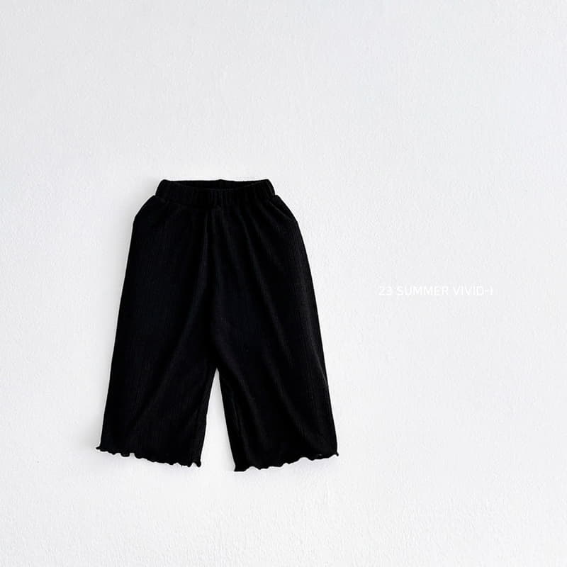 Vivid I - Korean Children Fashion - #littlefashionista - Wide Pants - 2