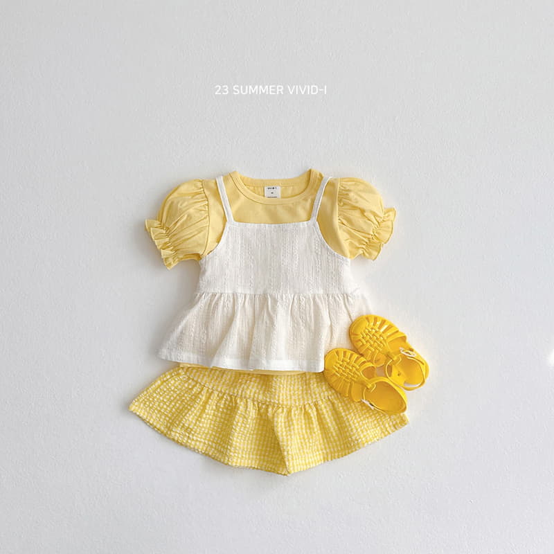 Vivid I - Korean Children Fashion - #littlefashionista - Princess Shirring Puff Tee - 6