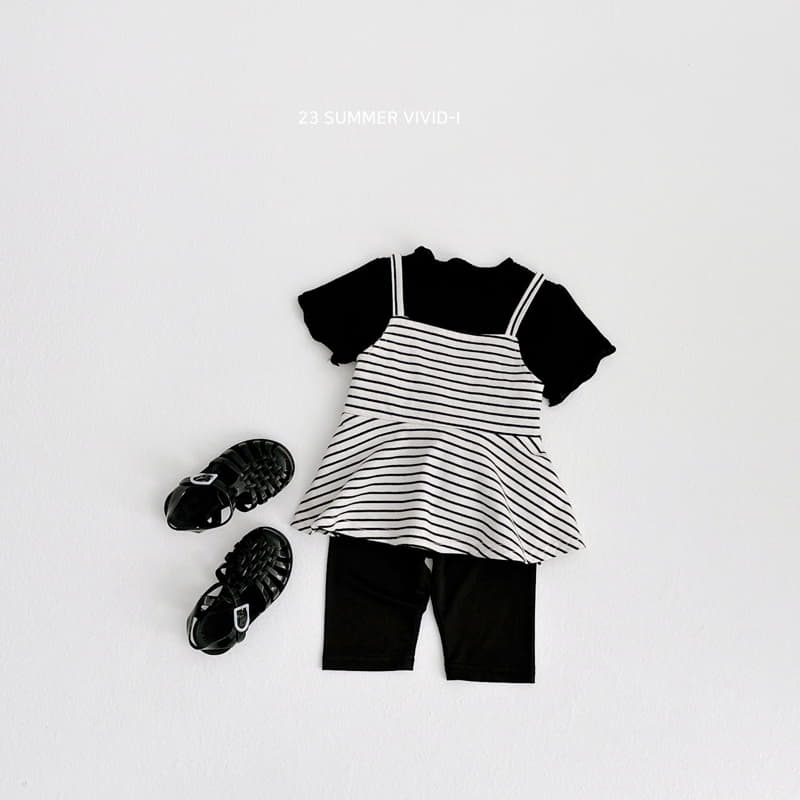 Vivid I - Korean Children Fashion - #littlefashionista - Soap Rib Terry Tee - 3