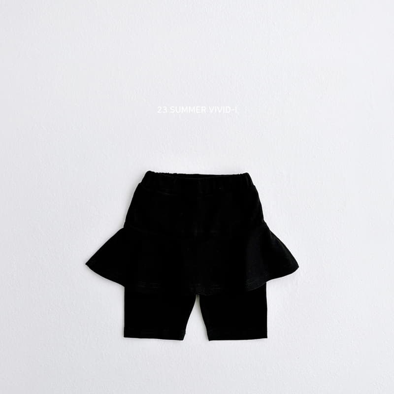 Vivid I - Korean Children Fashion - #littlefashionista - Short Skirt Leggings - 5