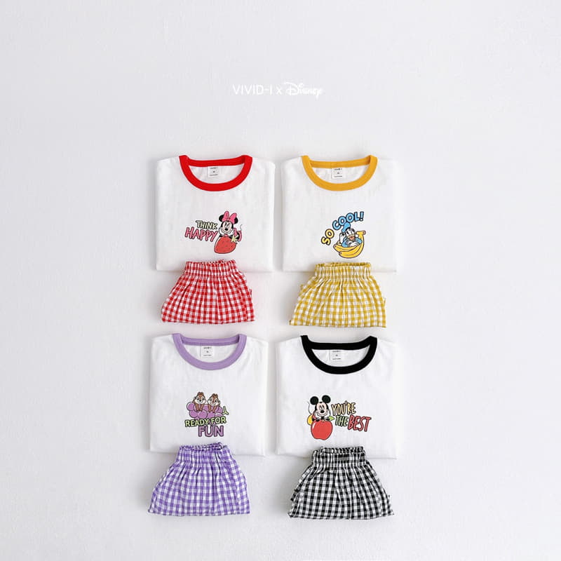 Vivid I - Korean Children Fashion - #magicofchildhood - D Fruit Top Bottom Set - 2