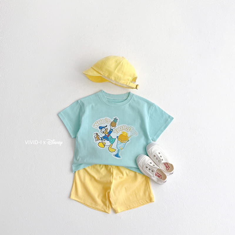 Vivid I - Korean Children Fashion - #minifashionista - Donald Slush Tee - 9