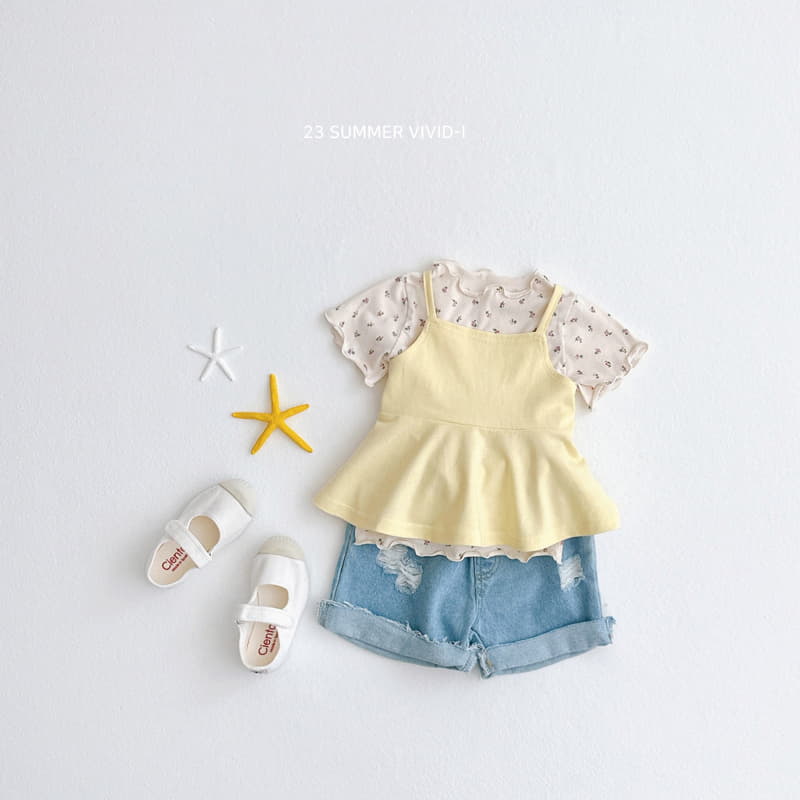 Vivid I - Korean Children Fashion - #prettylittlegirls - Summer Bustier - 8