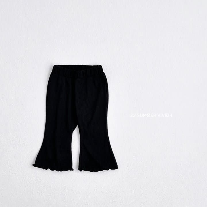 Vivid I - Korean Children Fashion - #toddlerclothing - Summer Rib Pants - 4