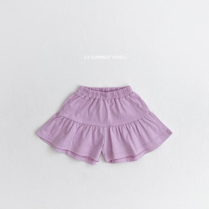 Vivid I - Korean Children Fashion - #stylishchildhood - Daily Skirt Pants - 2