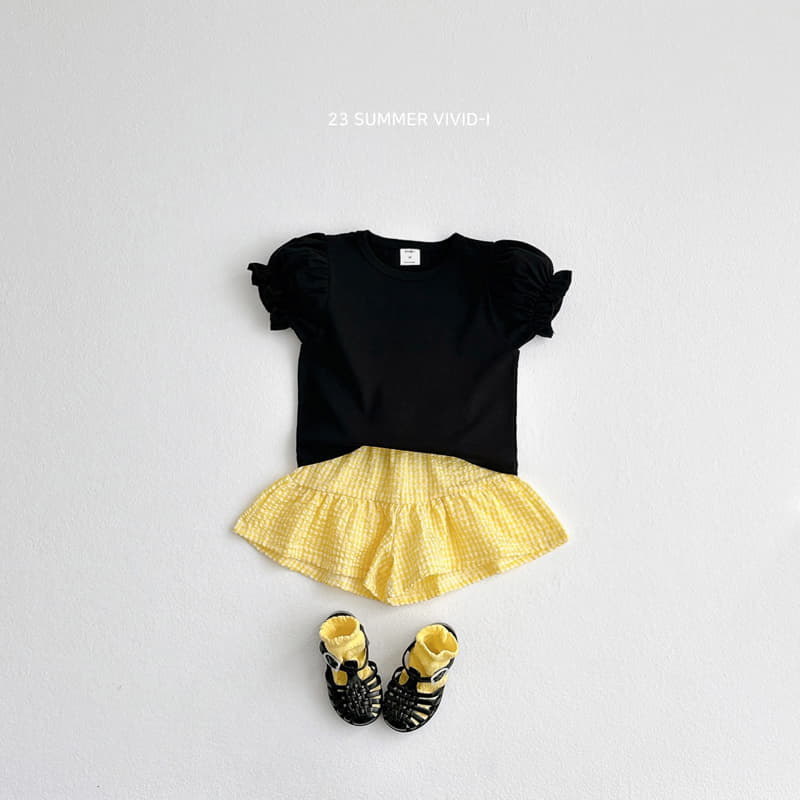 Vivid I - Korean Children Fashion - #stylishchildhood - Princess Shirring Puff Tee - 12