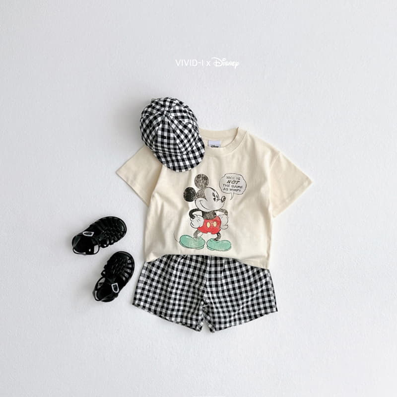 Vivid I - Korean Children Fashion - #todddlerfashion - M Vintage Short Sleeves Tee - 3