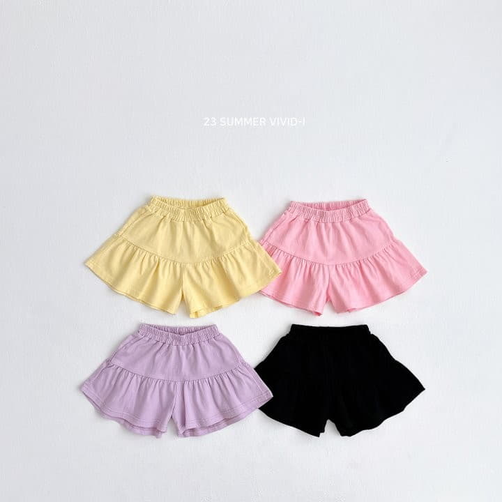 Vivid I - Korean Children Fashion - #toddlerclothing - Daily Skirt Pants