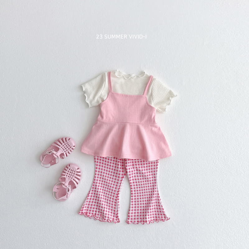 Vivid I - Korean Children Fashion - #toddlerclothing - Soap Rib Terry Tee - 8