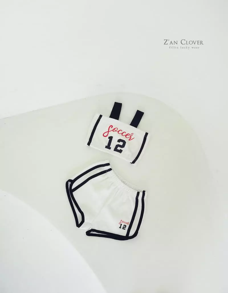 Zan Clover - Korean Children Fashion - #magicofchildhood - 12 Towel Tube Top Bootom Set