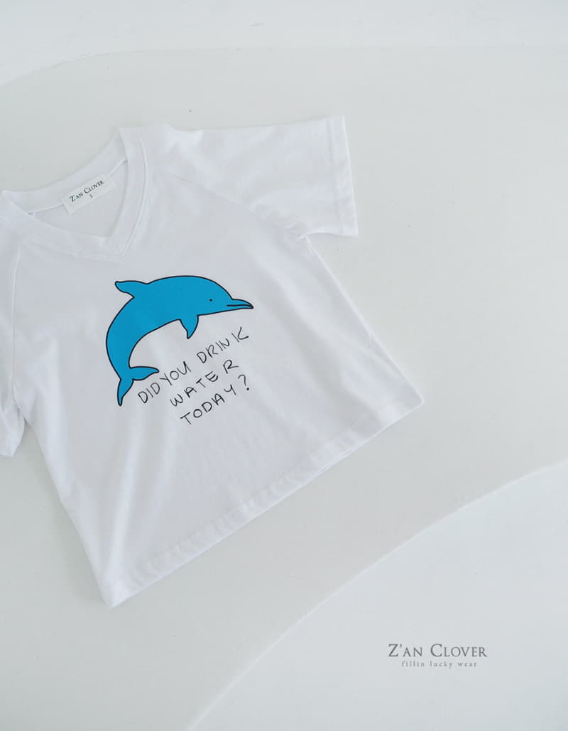 Zan Clover - Korean Children Fashion - #prettylittlegirls - Dolphin Long Tee - 3