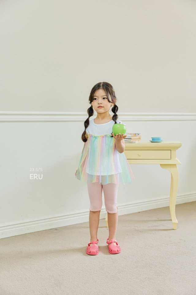 e.ru - Korean Children Fashion - #minifashionista - Rainbow Long Tee - 5