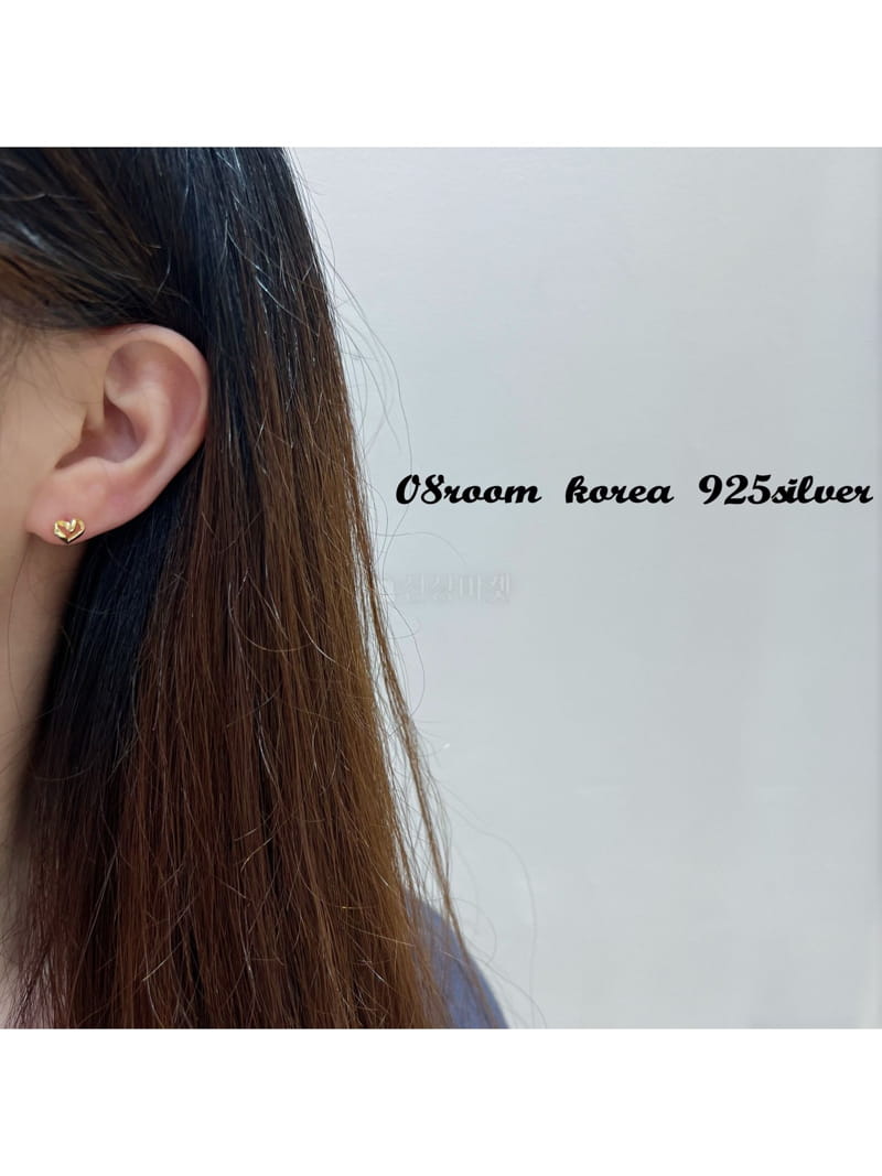 08 Room - Korean Women Fashion - #momslook - Silver Earring 1425 - 5