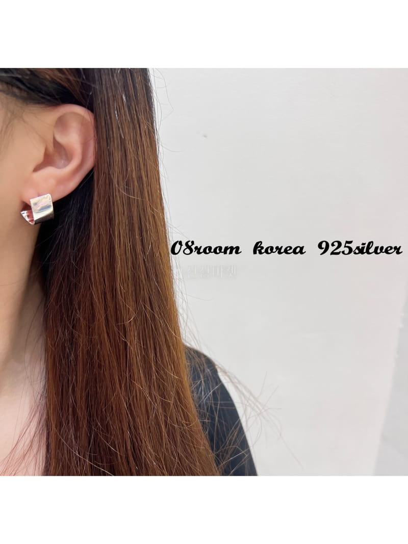 08 Room - Korean Women Fashion - #momslook - Silver Earring 1410