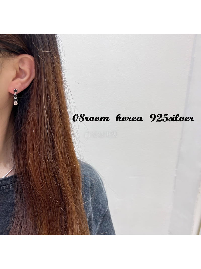 08 Room - Korean Women Fashion - #momslook - Silver Earring 1406