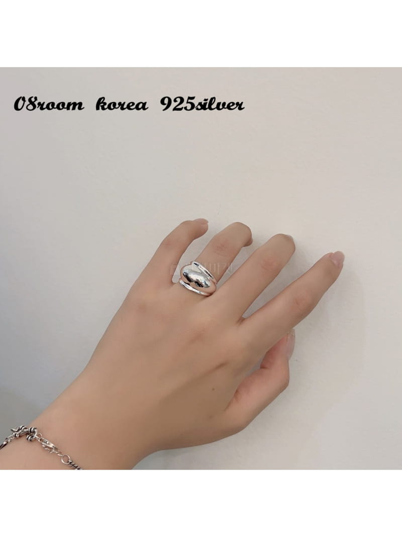 08 Room - Korean Women Fashion - #momslook - Silver Ring 1119