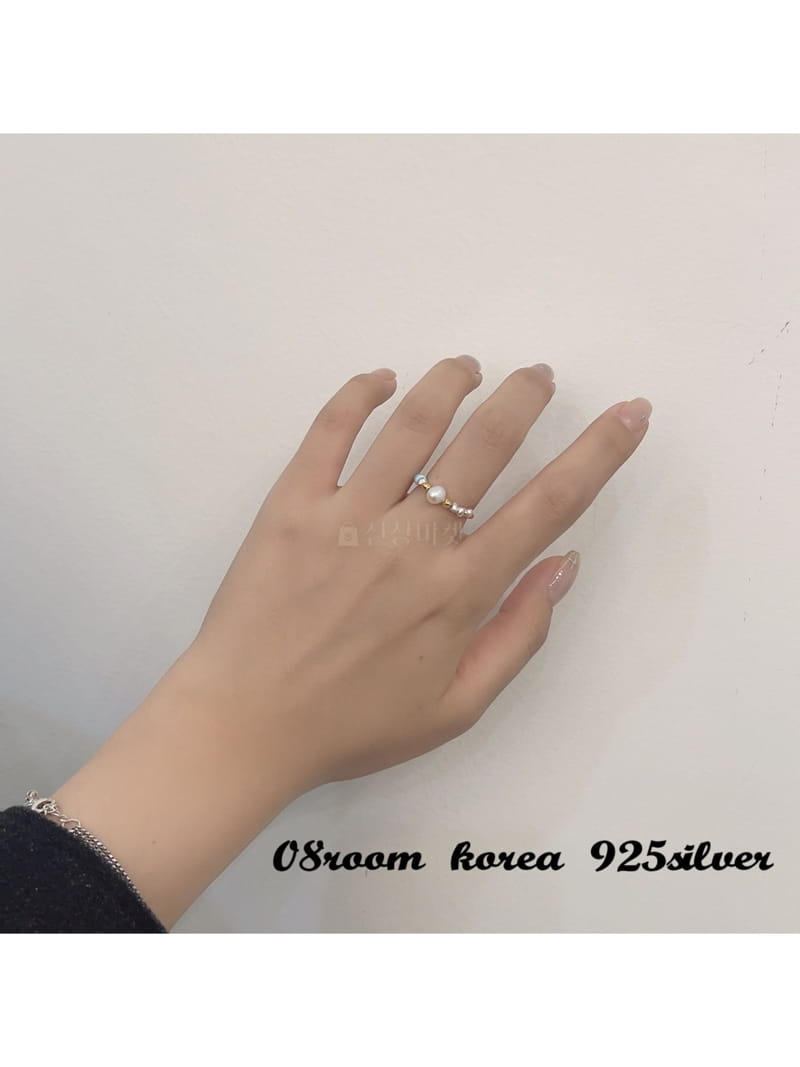 08 Room - Korean Women Fashion - #momslook - Silver Ring 1115