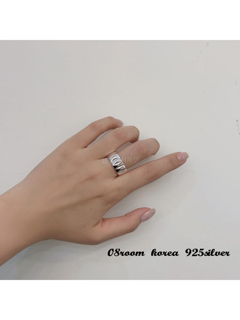 08 Room - Korean Women Fashion - #momslook - Silver Ring 1113