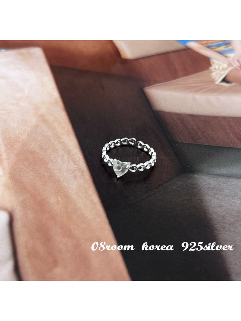 08 Room - Korean Women Fashion - #momslook - Silver Ring 1109