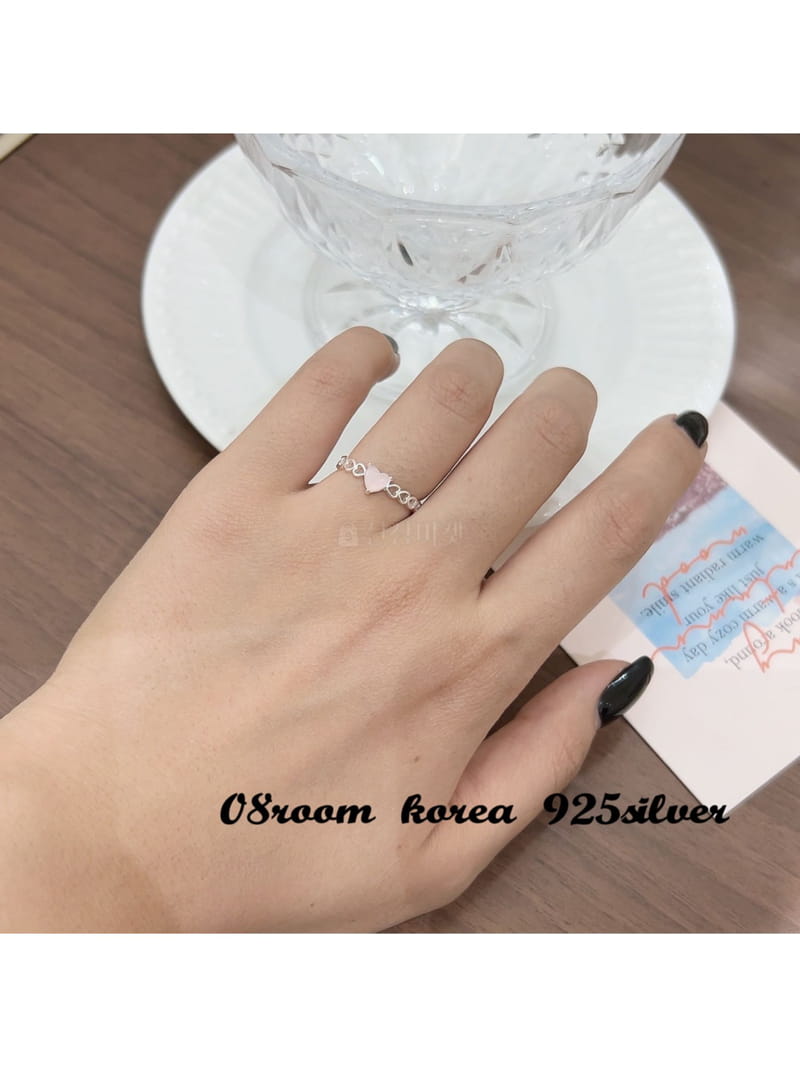 08 Room - Korean Women Fashion - #momslook - Silver Ring 1109 - 3