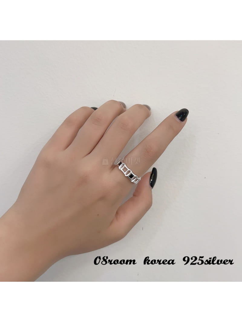 08 Room - Korean Women Fashion - #momslook - Silver Ring 1108