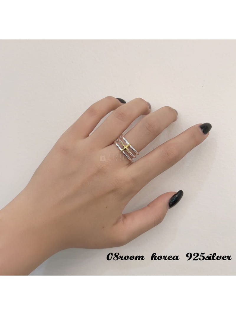 08 Room - Korean Women Fashion - #momslook - Silver Ring 1107