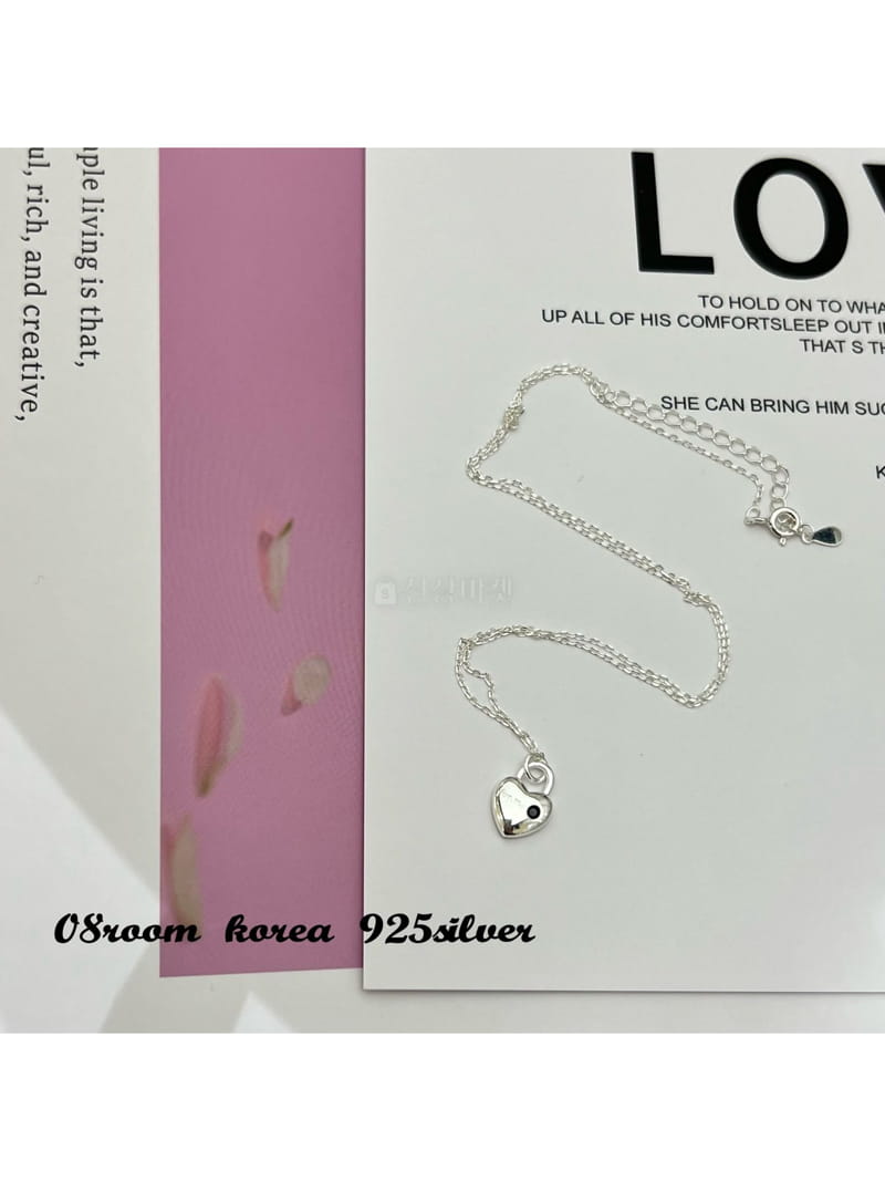 08 Room - Korean Women Fashion - #momslook - Silver Necklace 1506 - 2