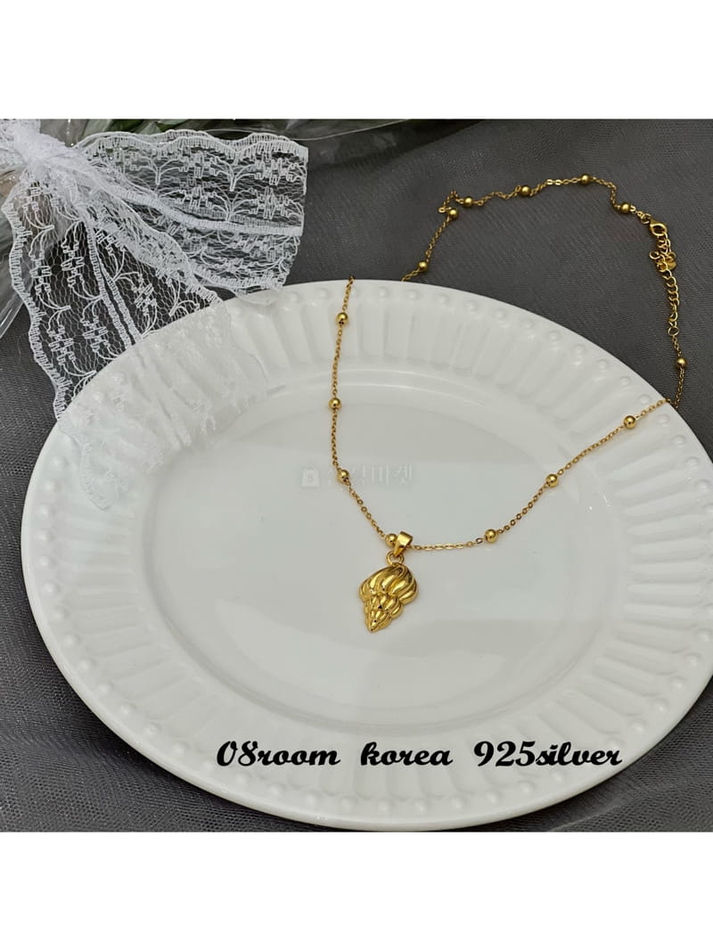 08 Room - Korean Women Fashion - #momslook - Silver Necklace 1495 - 3