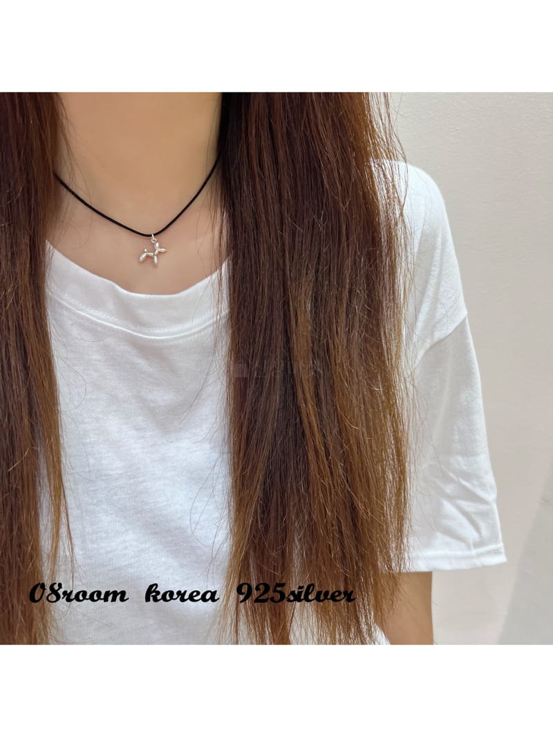 08 Room - Korean Women Fashion - #momslook - Silver Necklace 1491