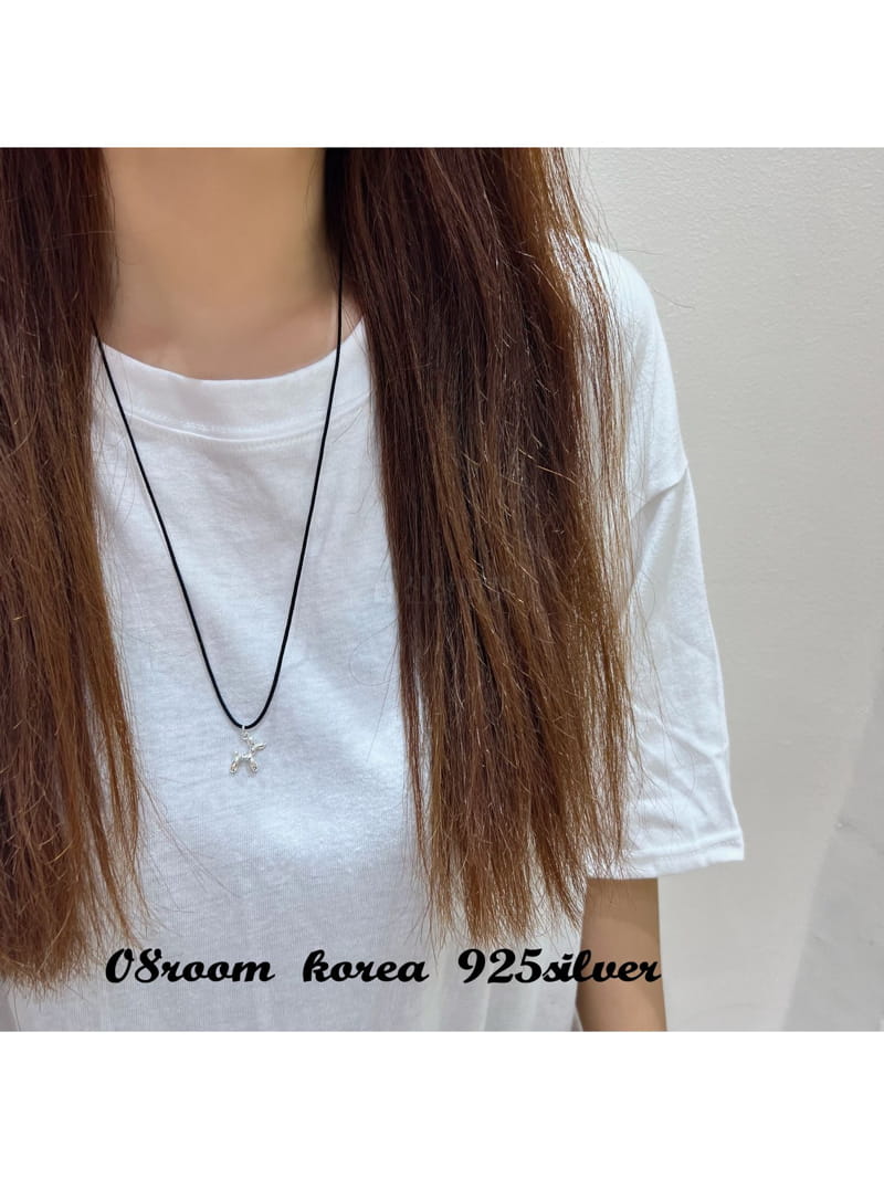 08 Room - Korean Women Fashion - #momslook - Silver Necklace 1491 - 3